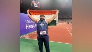 Sports News | Asian Games: Tajinderpal Clinches India's 13th Gold, Secures Top Podium Finish in Men's Shot Put Final