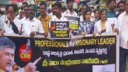 India News | Andhra Pradesh: Rally Organised in Chittoor Opposing Chandrababu Naidu's Arrest&nbsp;