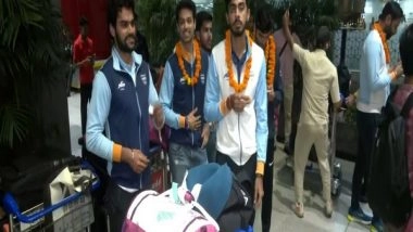 Sports News | Indian Shooting Contingent Receives Rousing Welcome in Delhi After Successful Asian Games Campaign