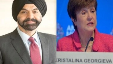 Business News | Kristalina Georgieva and Ajay Banga to Address Debt Resilience in Developing Countries