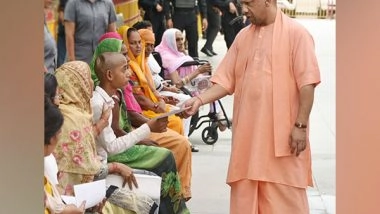 India News | Uttar Pradesh: CM Yogi Listens to Problems of People at Janata Darshan in Gorakhpur