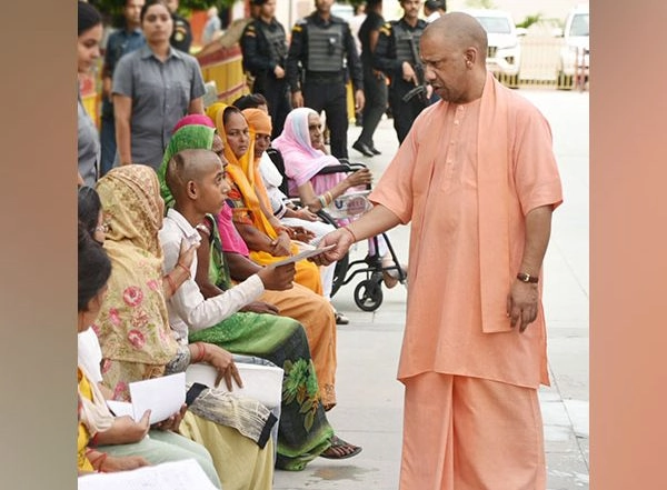 India News | Uttar Pradesh: CM Yogi Listens to Problems of People at Janata Darshan in Gorakhpur