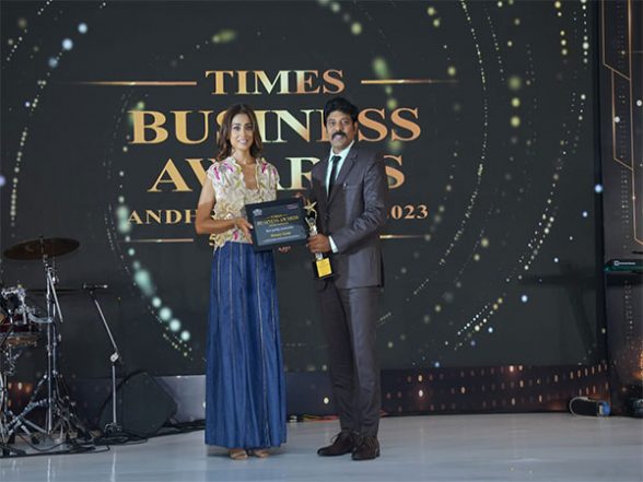 Business News | Honeyy Group Honored with Times of India Award for Best Quality in Construction 2023 - Vimarsana News