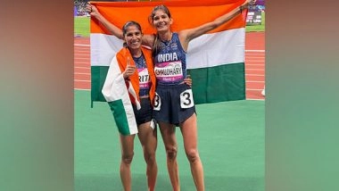 Sports News | Asian Games: Flurry of Medals Continues in Athletics as Parul, Priti Secure Podium Finish in Women’s 3000m Steeplechase