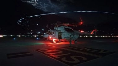 India News | Himachal: Air Force Evacuates Critical Patient in Complete Darkness
