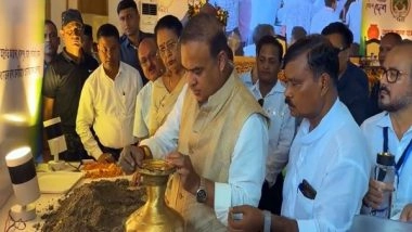 India News | Assam CM Sarma Attends Amrit Kalash Yatra in Dharapur