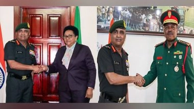 World News | COAS General Manoj Pande Meets Tanzanian Defence Minister, Chief of Defence Force