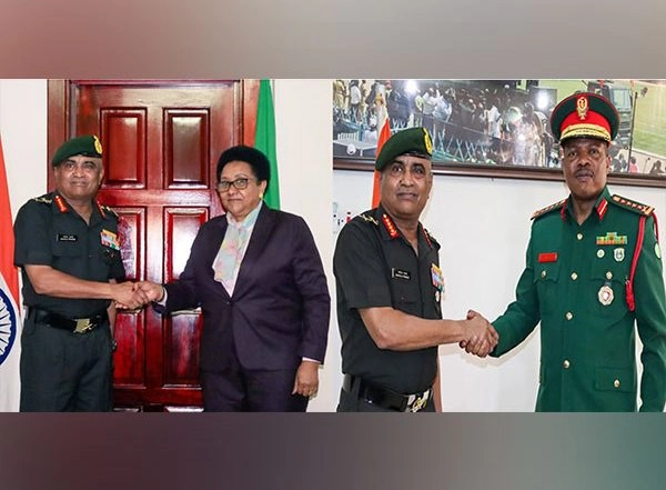 World News | COAS General Manoj Pande Meets Tanzanian Defence Minister, Chief of Defence Force