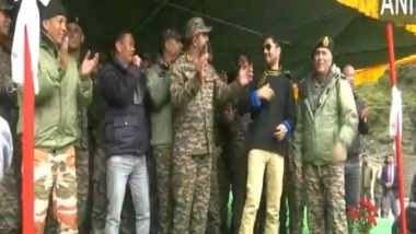 India News | Arunachal: Pema Khandu, Kiren Rijiju, Randeep Hooda Celebrate Gandhi Jayanti with Soldiers in Mago Chuna Village