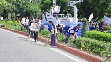 India News | Indian Coast Guard Conducts Cleanliness Drive Under 'Swachh Bharat Campaign'