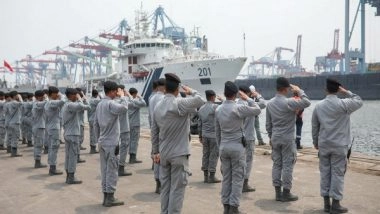 World News | ICG Ship &lsquo;Samudra Prahari&rsquo; Arrives in Indonesia to Demonstrate Commitment to Addressing Pollution Threats