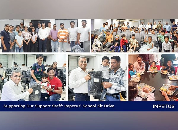 Business News | Impetus Technologies Supports Education: Donates School Kits to Support Staff's Children