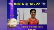 Sports News | Asian Games: Boxer Preeti Pawar Settles for Bronze in 54kg Weight Category