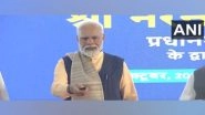 India News | PM Modi Unveils Development Projects of About Rs 27,000 Crore in Poll-bound Chhattisgarh