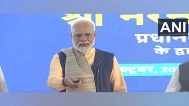 India News | PM Modi Unveils Development Projects of About Rs 27,000 Crore in Poll-bound Chhattisgarh