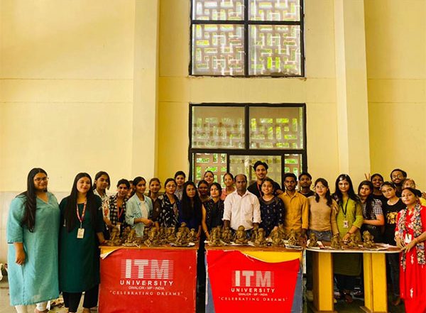 Business News | Department of Interior and Fashion Design, ITM University Gwalior Sustainable Ganеsha Workshop Leaves a Lasting Impact