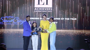 Business News | Dr Vishwa Cariappa of San Group Honored with ‘ET Achievers of Award'