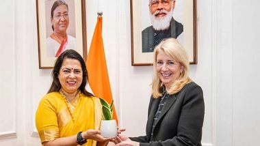 World News | MoS Lekhi, Catherine Russel Discuss Strengthening India-UNICEF Partnership