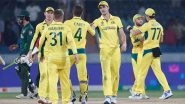 Sports News | Australia, Afghanistan Register Thrilling Wins; India's Final Warm-up Game Washed out Again
