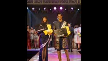 Business News | India and South Korea Collaborate in a Spectacular Beauty and Fashion Showcase at the Grand Finale of Face of India 2023 Held in Mumbai