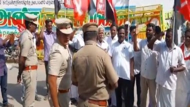 India News | Tamil Nadu Police Detains CPM Members for Planning Black Flag Protest Against Governor