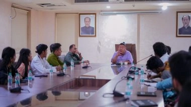 Business News | Parul University's Students Encounter Distinguished National Leaders During Chhatra Sansad's InternNation Leadership Tour in Delhi, Chandigarh, and Amritsar