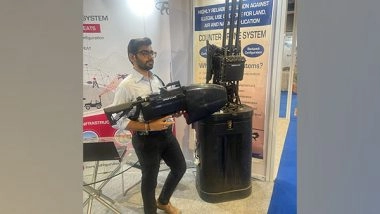 India News | Dronaam Counter-drone System Displayed at Indian Navy's Swavalamban 2023 Exhibition