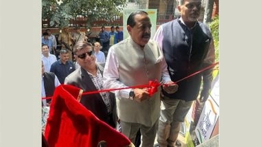 Business News | Union Minister Dr Jitendra Singh Inaugurates Eco Recycling's 'Recycling on Wheels Smart-ER' in Support of 'Swachhata Hi Seva' Campaign