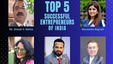 Business News | Fame Finders Presents the Leading 5 Successful Entrepreneurs in India