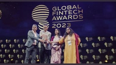 Business News | L&T Finance Holdings Ltd. Wins 'Champions of ESG' Award at the Global Fintech Fest 2023