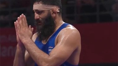 Sports News | Asian Games: Sunil Kumar Bags India's First Medal in 13 Years in Men's Greco-Roman 87kg