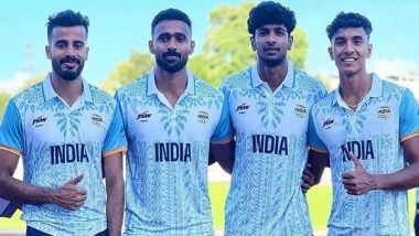 Sports News | PM Modi Hails Men's Relay Team for Clinching India's 18th Gold in Asian Games