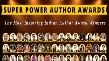 Business News | Adhyyan Books and Super Power Author Shine a Spotlight on India's Literary Stars at Super Power Author Awards 2023