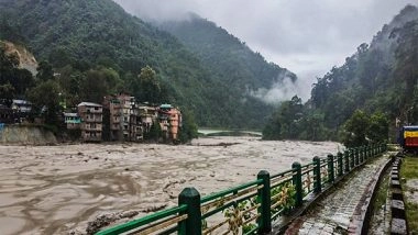 India News | Sikkim Flash Floods: Connectivity, Communication Break Down; Families Wait to Hear from Loved Ones
