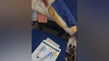 India News | 3.73 Kg of Gold, Foreign Currency Worth Rs 16.46 Lakh Seized at Hyderabad Airport