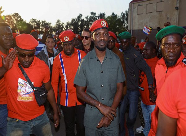 World News | Ugandan Opposition Leader Bobi Wine Arrested at Airport on His Return