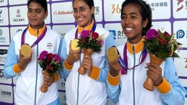 Sports News | Asian Games: President Murmu Congratulates Women's, Men's Compound Teams on Winning Gold