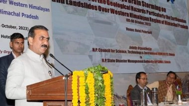 India News | Himachal Govt to Bring Stringent Laws to Ensure Safety of Citizens from Natural Calamities