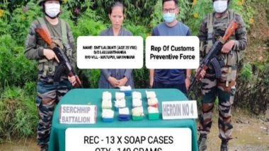 India News | Mizoram: Heroin Worth Rs 1.04 Crore Recovered, Myanmar National Held