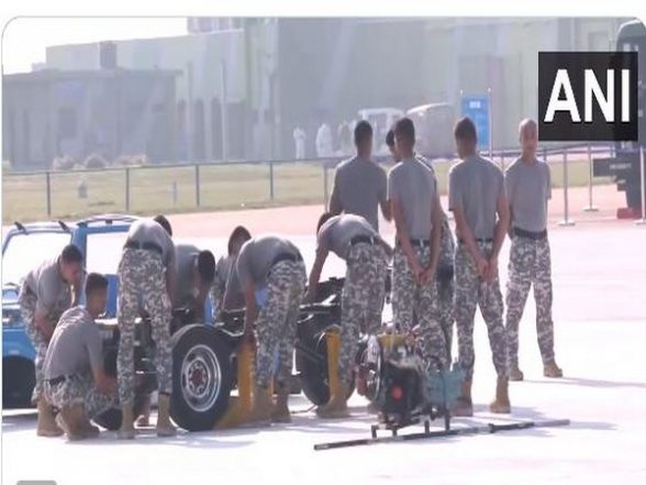 India News | IAF Conducts Full Dress Rehearsals in Prayagraj Ahead of 91st-anniversary Celebration - Vimarsana News