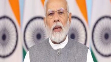 India News | PM Modi Lays Foundation Stone for New Terminal Buildings in Udaipur and Jodhpur Airport