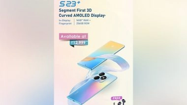 Business News | Itel S23+, India's First Smartphone with 3D Curved AMOLED Display at Rs 12,999 Available Now Only on Amazon