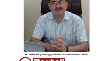 Business News | Marshall Machines Ltd's Rs 45.63 Crores Rights Issue to Open on October 11, 2023