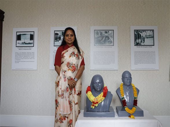 India News | Telangana CM KCR Can Only Fulfil Aspirations of Babasaheb Ambedkar: BRS MLC K Kavitha in London - Vimarsana News