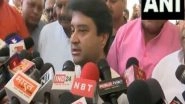 India News | No Water Scarcity in Gwalior Till 2070: Jyotiraditya Scindia