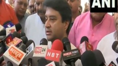 India News | No Water Scarcity in Gwalior Till 2070: Jyotiraditya Scindia