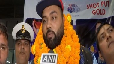 Sports News | Athletics Medallists Receive Rousing Welcome in India Following Their Success in Asian Games