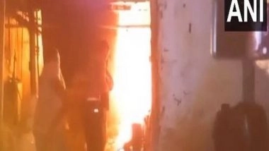 India News | Madhya Pradesh: Fire Breaks out at Oil Factory in Gwalior