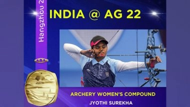 Sports News | Asian Games: Jyothi Surekha Wins Gold in Women's Compound Archery