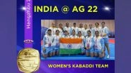 Sports News | Asian Games: India Wins Gold in Women's Kabaddi to Reach 100 Medals Mark